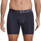 Step One Men's Bamboo Boxer Briefs | Anti-Chafe UltraGlyde Panels | 3D Pouch | Moisture-Wicking | XL