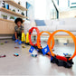 Course Hot Wheels à plusieurs boucles
