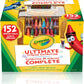 Crayola Ultimate Crayon Collection Coloring Set 152 Count