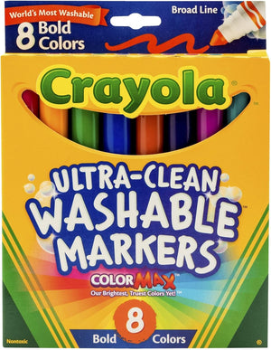 Crayola 8 Ct Bold Broad-Line