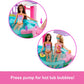 Coffret de jeu Barbie Piscine de Rêve avec toboggan, jacuzzi et plus de 20 accessoires