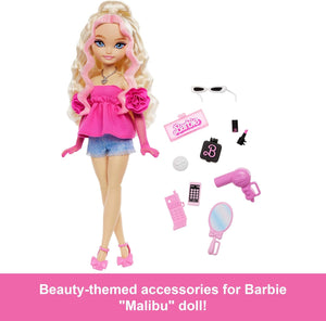 Barbie Dream Besties Malibu Fashion Doll | Fully Poseable | 8 Beauty & Fashion Accessories