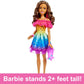 Poupée Barbie grand format aux cheveux bruns, 71 cm de haut
