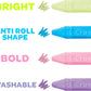 Crayola Chalk Washable Anti-Roll 16-Piece