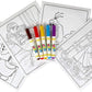 Pages de coloriage et feutres Crayola Color Wonder Frozen 2 sans dégâts