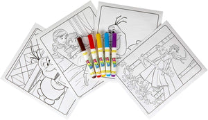 Pages de coloriage et feutres Crayola Color Wonder Frozen 2 sans dégâts