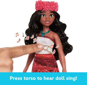 Poupée Moana de Disney Moana 2, l'aventure chantante, avec sa tenue signature