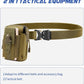 Ceinture tactique BESTKEE pour homme - Style militaire robuste avec poche MOLLE - Verte