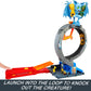 Coffret Hot Wheels City Bat Loop Attack inspiré de Netflix