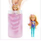 Poupée Barbie Chelsea Color Reveal avec 6 surprises, série Party GTT26