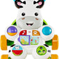 Fisher-Price Learn With Me Zebra Baby Walker | Music & Lights | Spinning Beads | Ages 12m+