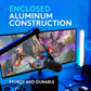Logitech G Compass Premium Boom Arm | 81cm Reach | Built-in Cable Management | Desktop Clamp | Black