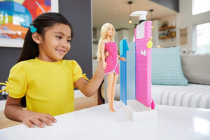 Ensemble de douche et accessoires de bain pour poupée Barbie