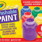 Crayola Peinture Lavable pour Enfants - Coffret de 6 Flacons de 59 ml