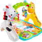 Tapis d'éveil Fisher-Price pour nouveau-nés et jeunes enfants avec musique et lumières