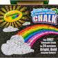 Craie lavable anti-roulement Crayola, boîte de 24 pièces