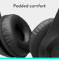 Casque Logitech H390 USB avec microphone antibruit, lot de 16