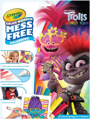 Crayola Trolls World Tour Color Wonder