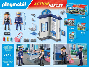 Playmobil 71733 Action Heroes Police Investigation Room