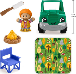 Ensemble de 6 pièces Little People « C'est l'heure du camp » pour les jeux d'imitation préscolaires