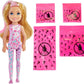 Poupée Barbie Chelsea Color Reveal avec 6 surprises, série Party GTT26