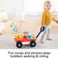 Chariot d'apprentissage Fisher Price Pull And Play unisexe