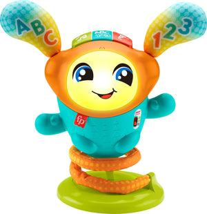Fisher-Price DJ Bouncin' Beats, jouet électronique d'éveil pour bébés et jeunes enfants