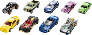 Coffret cadeau Mattel Hot Wheels 9 voitures (modèles aléatoires)