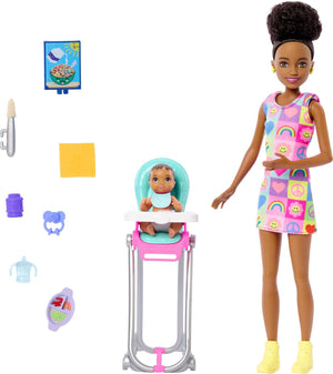 Poupée Barbie Skipper et ensemble de jeu avec accessoires