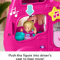 Coffret de jeu Little People Barbie Dreamcamper Camping-car avec musique et lumières