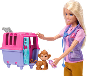 Coffret Barbie Carrières Sauvetage et Réhabilitation des Animaux