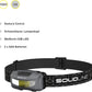 Lampe frontale LED SOLIDLINE SH1 de Ledlenser 110 lumens pour camping, randonnée et travail