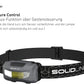 Lampe frontale LED SOLIDLINE SH1 de Ledlenser 110 lumens pour camping, randonnée et travail