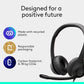 Casque Logitech H390 USB avec microphone antibruit, lot de 16