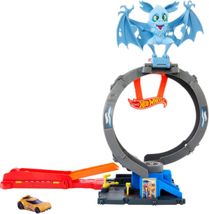 Coffret Hot Wheels City Bat Loop Attack inspiré de Netflix
