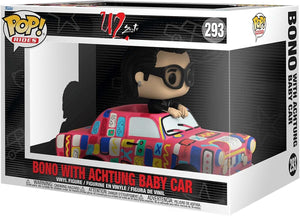 Funko Pop! Ride Super Deluxe: U2 - Achtung Baby Car with Bono Vinyl Figure #293
