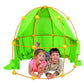 Flexible Fort Building Kit 69 Piece for Kids – Create Tents, Dens & Playhouses
