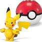 MEGA Pokémon Poké Ball 2‑Pack Building Set – Pikachu & Ditto