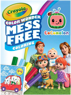 Crayola Color Wonder, Cocomelon Colouring Pages