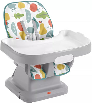 Fisher-Price Space Saver Simple Clean High Chair with Wraparound Deep-Dish Tray image 0