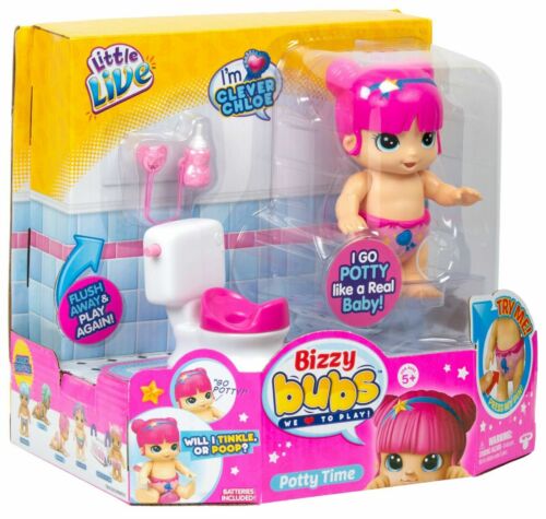 Little Live Bizzy Bubs Season Baby Playset Clever Chloe Potty Time image 4