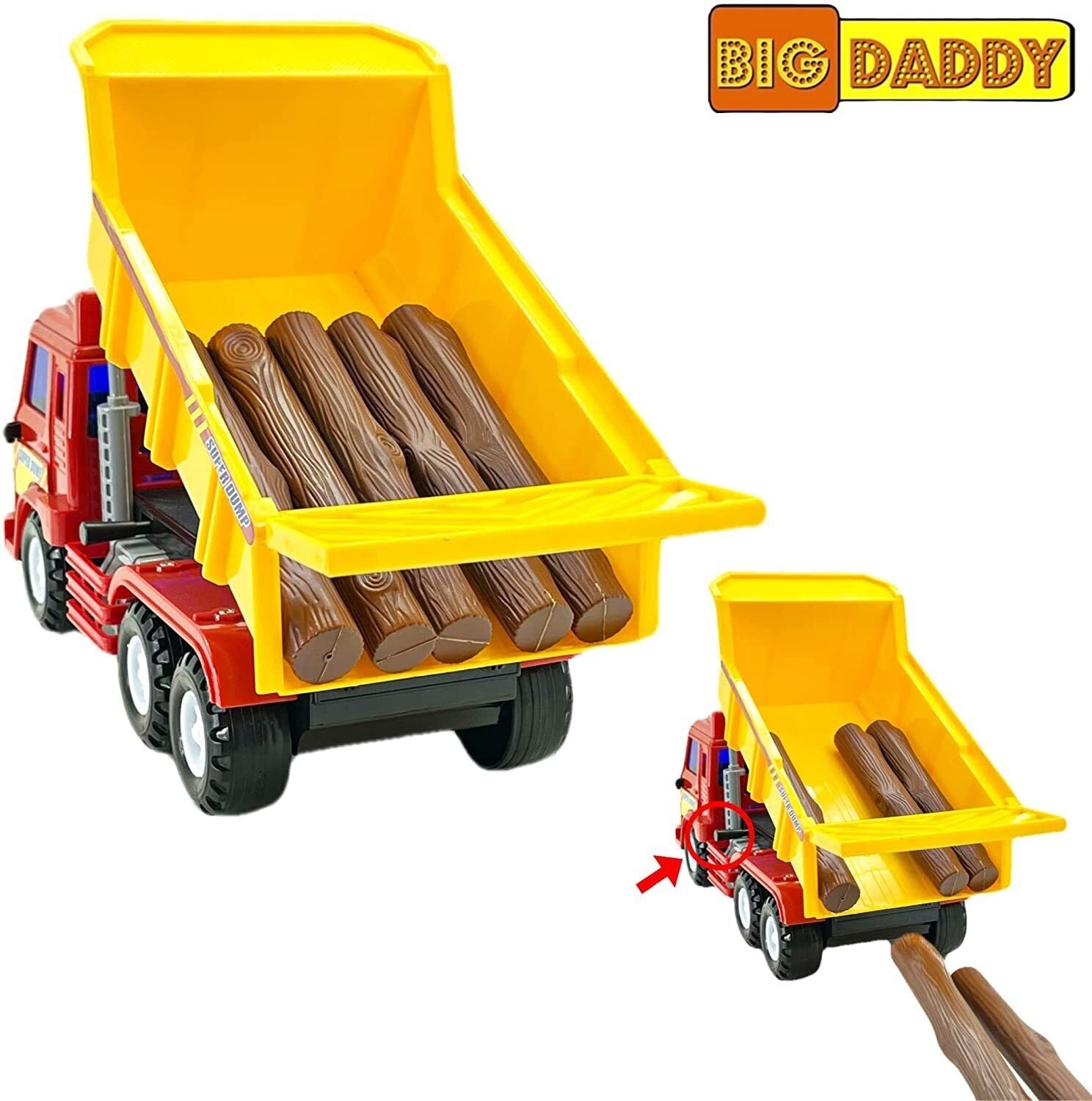 Big Daddy Tipper Dump Truck With Lever Truck image 3