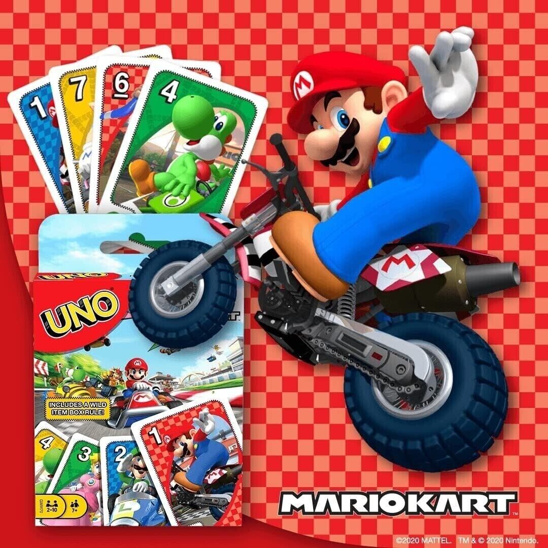 UNO Mario Kart Card Game image 5