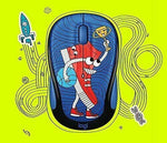 Logitech M317 Wireless Optical Mouse Doodle Collection Sneakerhead image 0