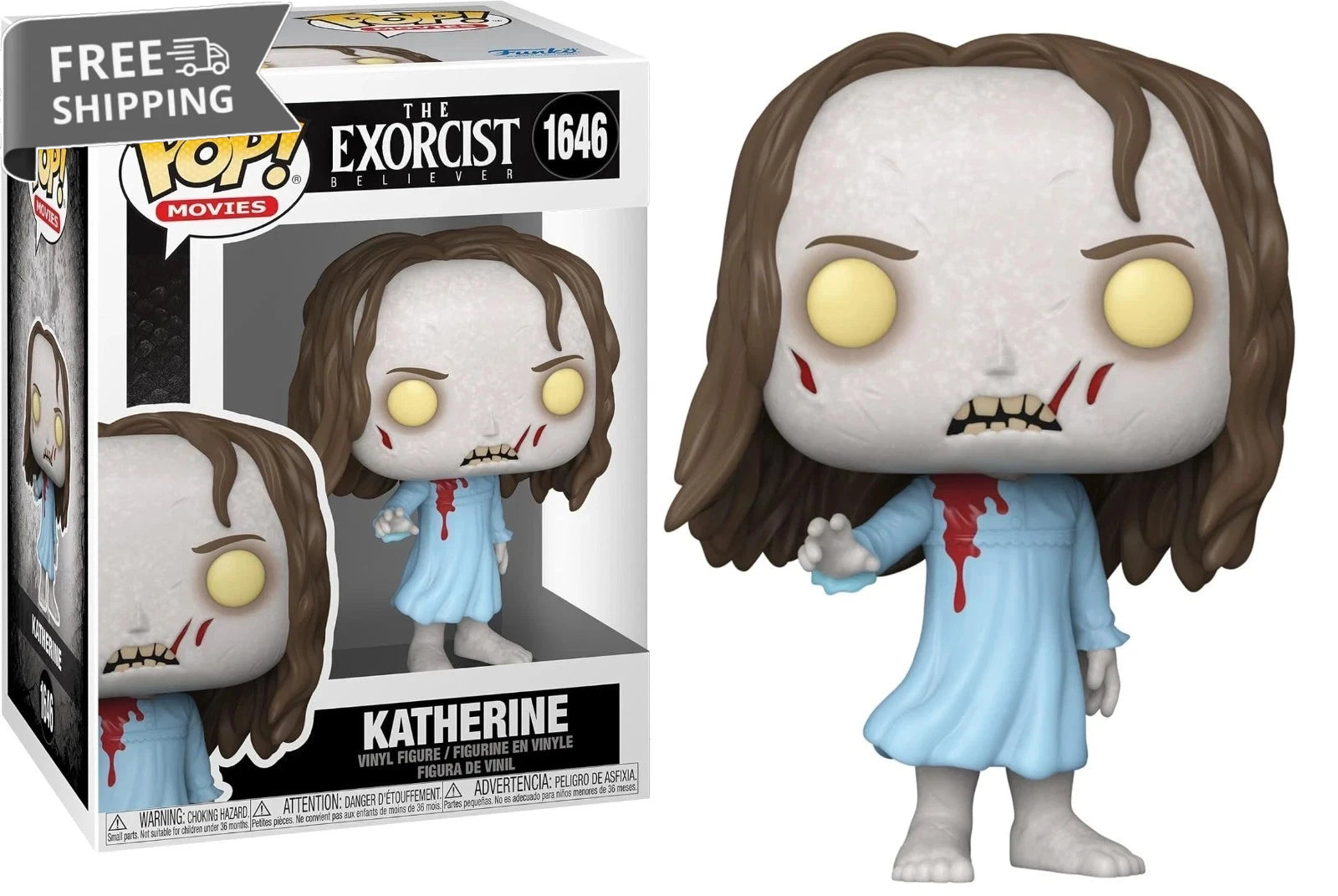 Funko POP! Movies: The Exorcist - Kathrine (Possessed) image 0