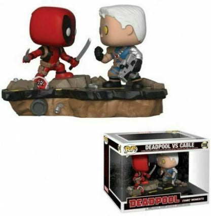 Funko - POP Marvel: Comic Moments - Deadpool vs. Cable #318 image 0