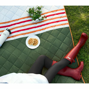 Hunter Green Outdoor Picnic Blanket