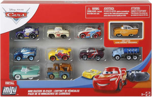 Mattel Disney & Pixar Cars Die Cast Mini Racers 10 Pack, Styles May Vary image 1