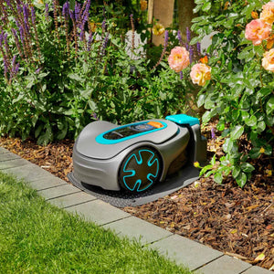 Gardena Sileno Minimo Smart Robotic Lawn Mower + Charging Station (250M² Cutting Area)