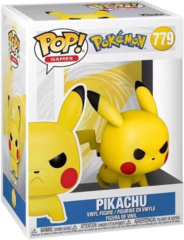 Funko POP! Games: Pokemon - Pikachu Attack Stance #779 image 2